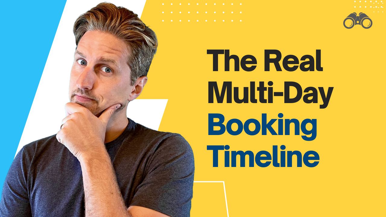 The Real Multi-Day Tours Booking Timeline
