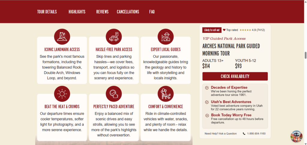 Moab Utah National Park Tours- Features and Benefits 