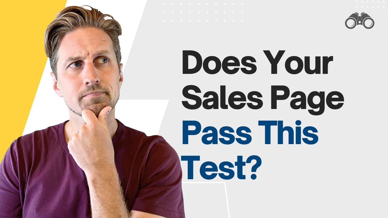 Can Your Tour Sales Page Pass This 10-Point Test?