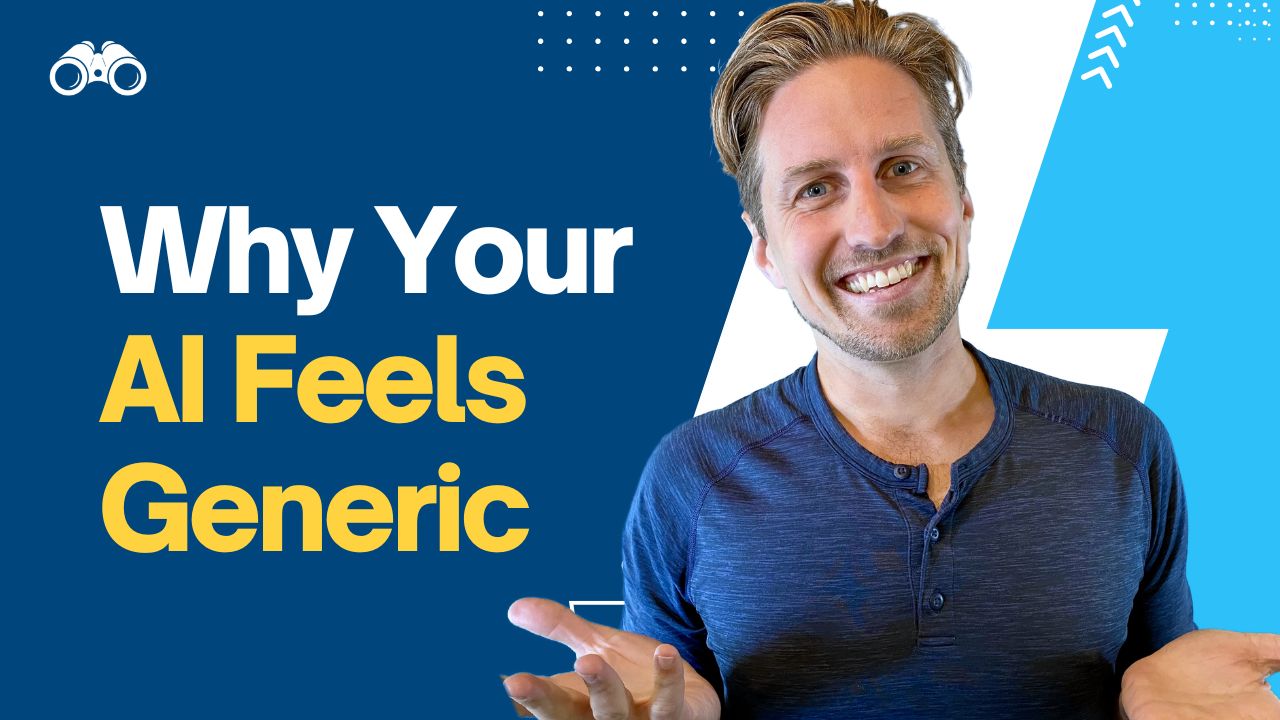 Why Your AI Keeps Giving You Generic Answers (And the Fix Is Not a Better Prompt)